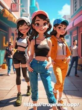 Bìa truyện Tam Đại Tiểu Thư Tinh Nghịch